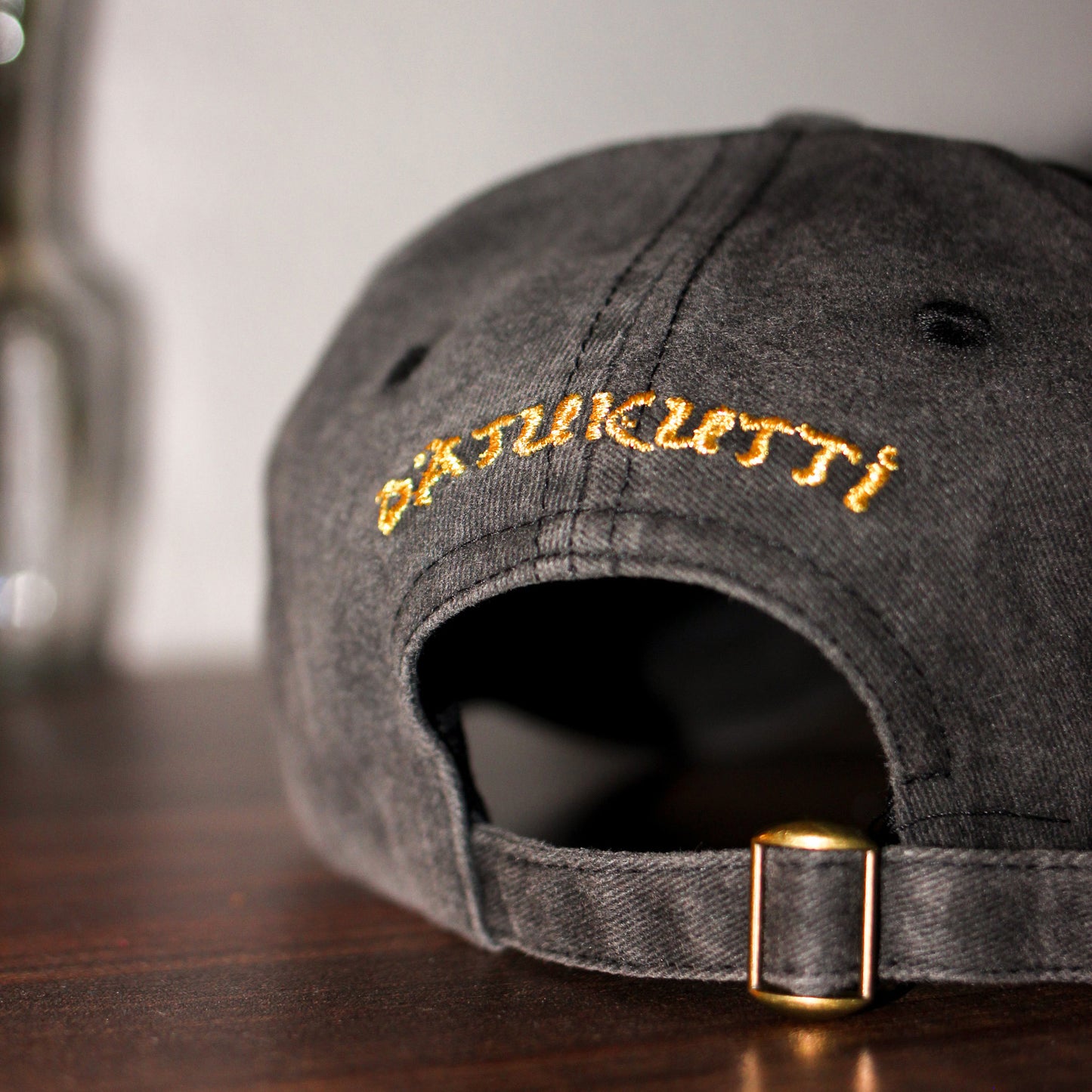 Smiley Araw Dad Cap - Charcoal