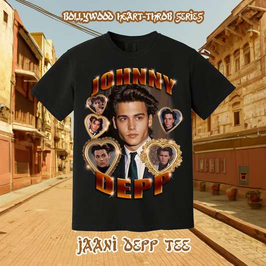 Johnny Depp Vintage Heartthrob Tee