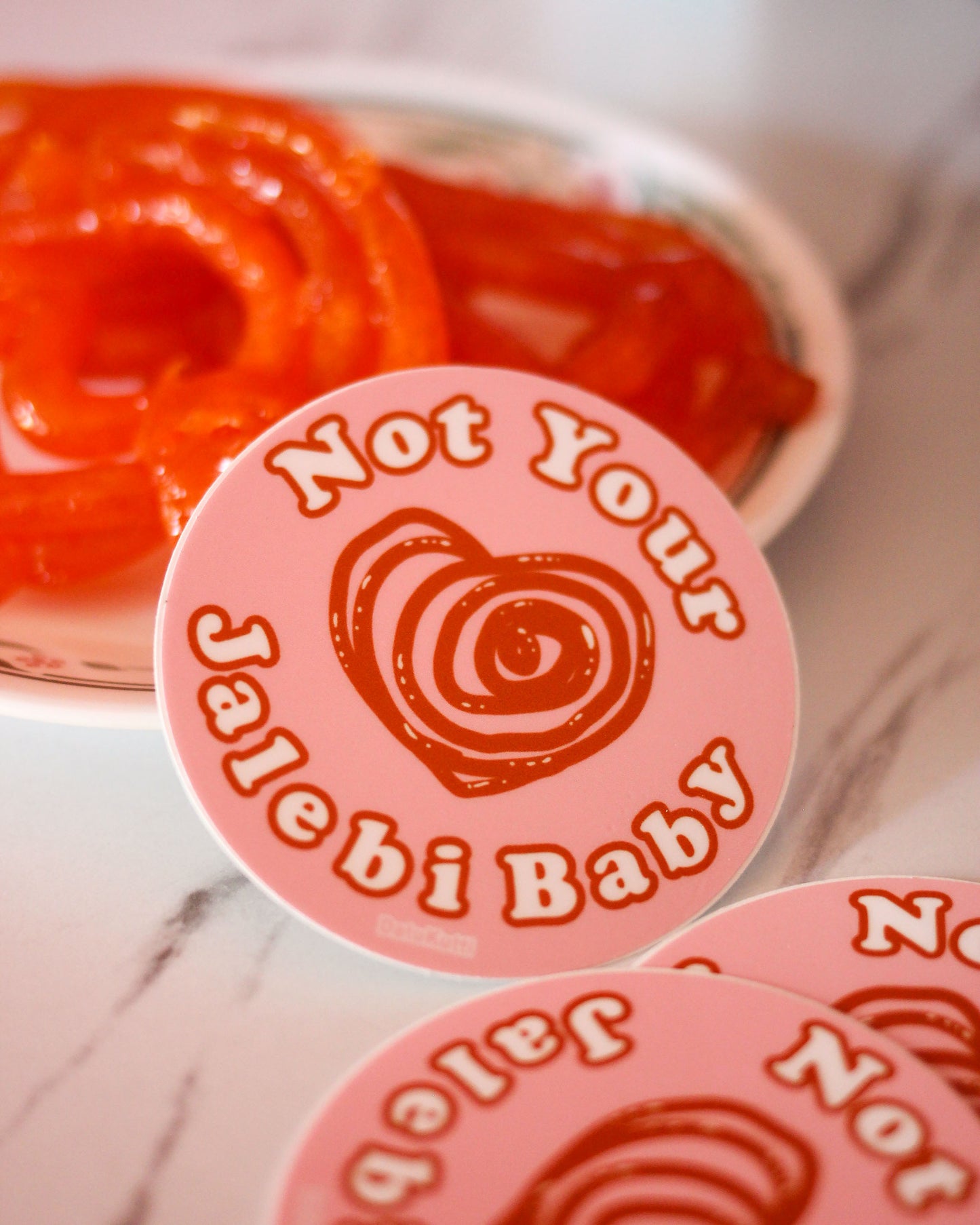 Jalebi Baby Sticker